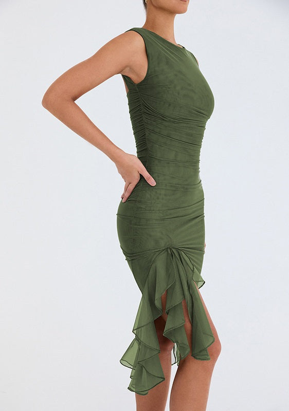 Eleganz Midi-Kleid