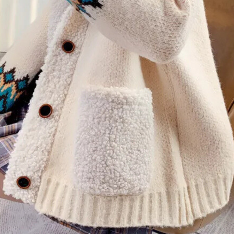 GRACIELLE - Eleganter Weihnachts-Winter-Pullover für Damen