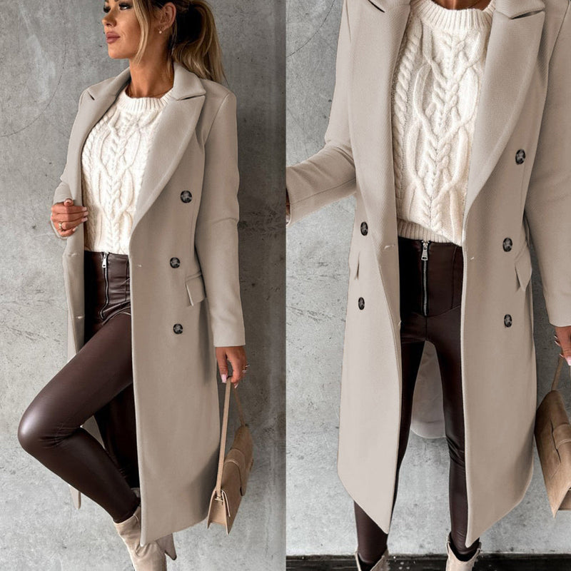 Elegante warme Winterjacke für Damen