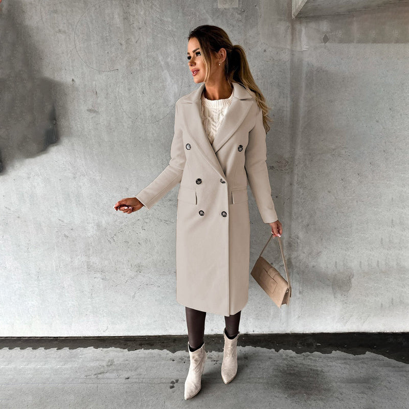 Elegante warme Winterjacke für Damen