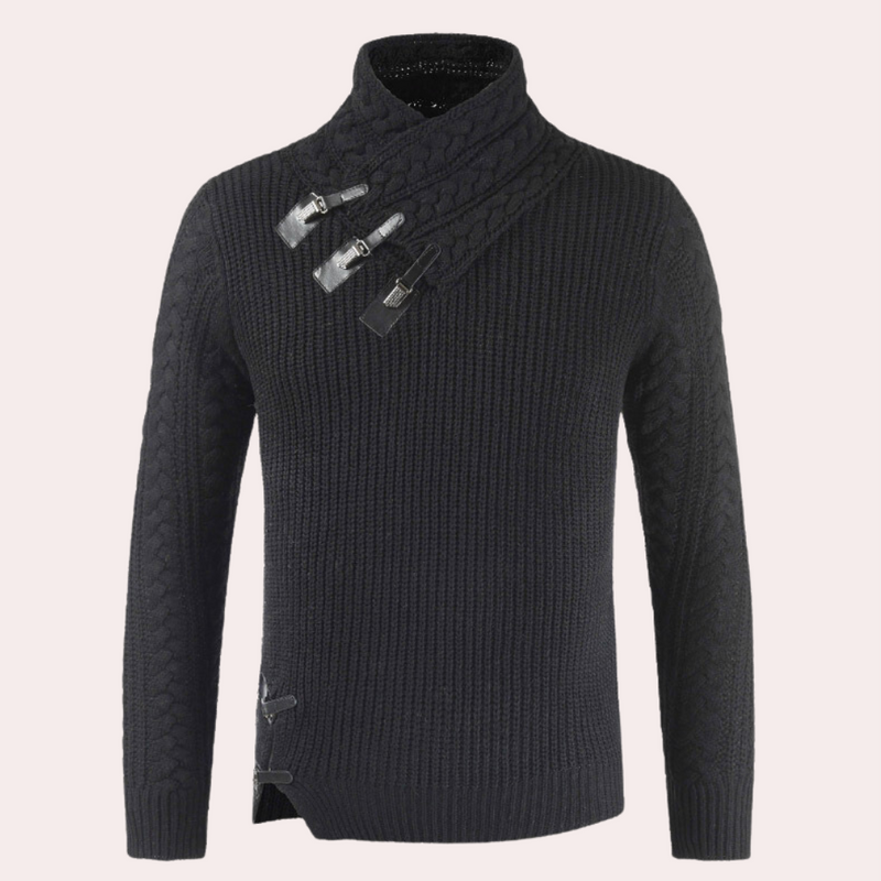 Warme stilvolle Winterpullover für Herren