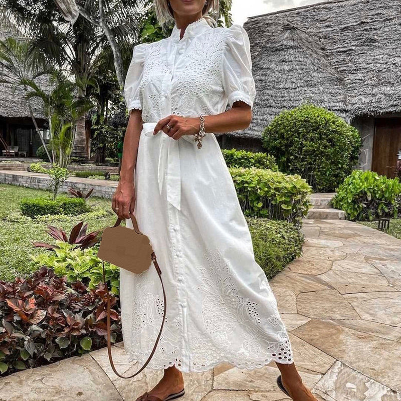 Elegantes und leichtes Maxi-Kleid für den Sommer