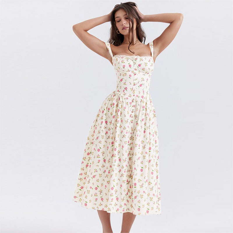 Elegantes Midi-Kleid