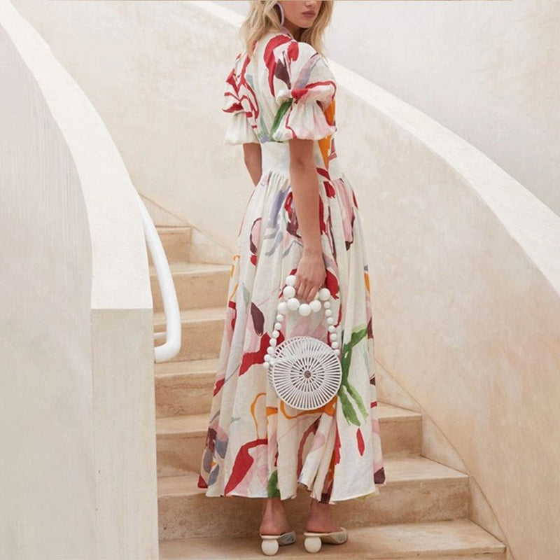 Elegantes und bequemes Sommerkleid für stilvolle Auftritte