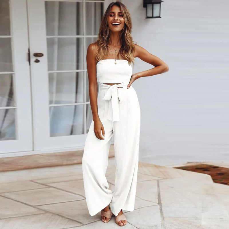 Eleganter Jumpsuit für stilvolle Frauen im Alltag