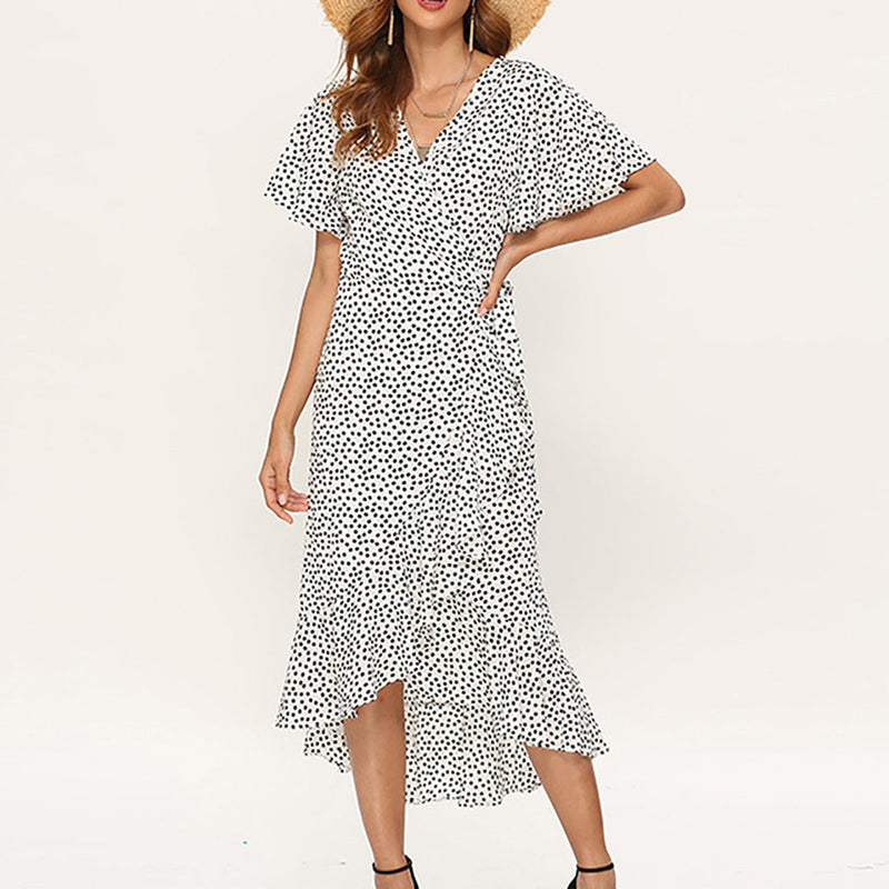 Elegante Wickelkleid für stilvolle Anlässe