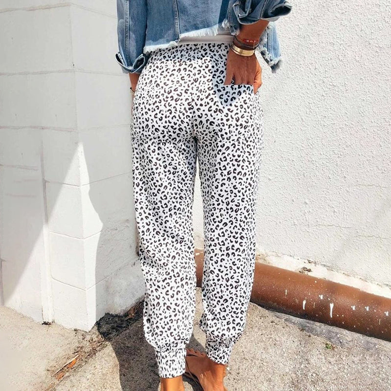 FIONA - Hose mit Leopardenmuster