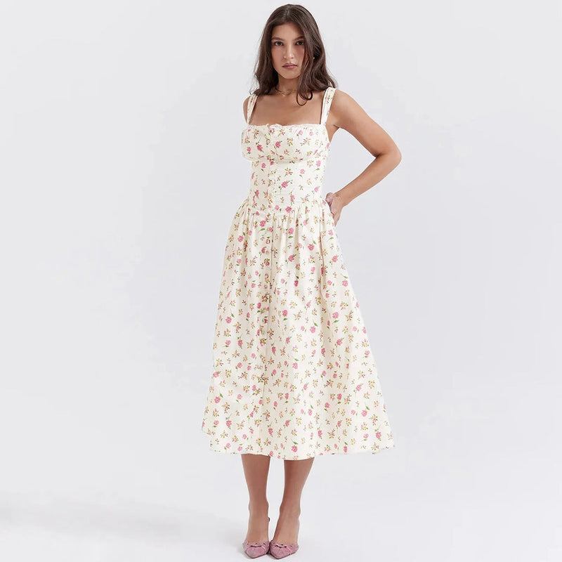 Elegantes Midi-Kleid