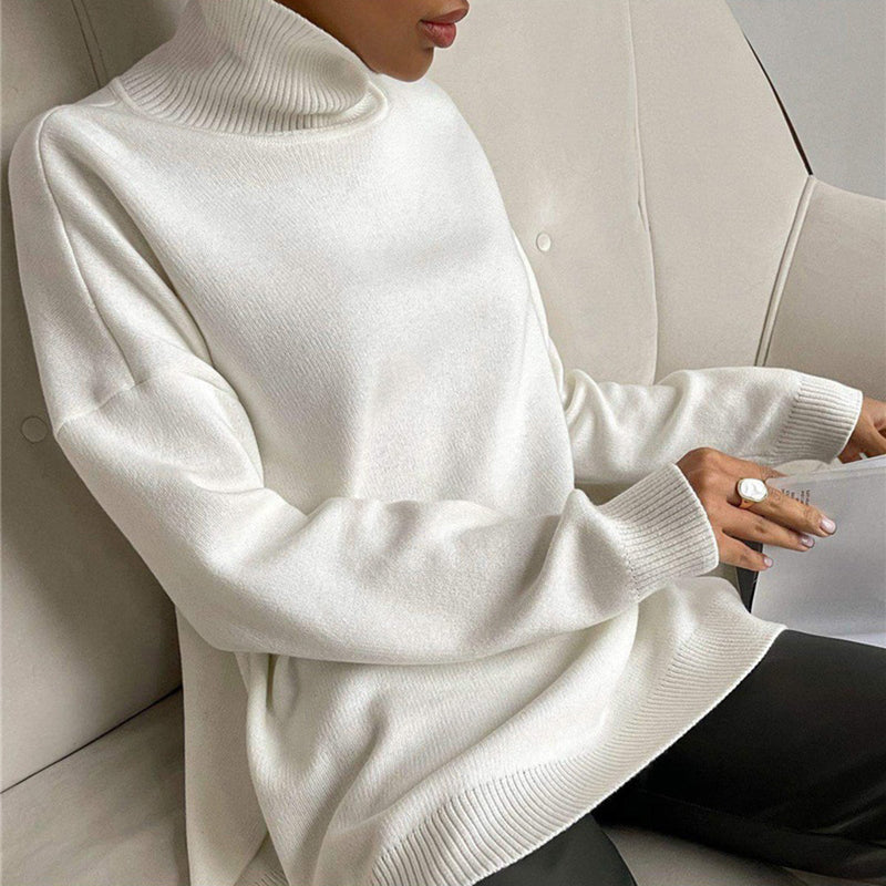Alya - Modischer Pullover mit Seitenschlitzen