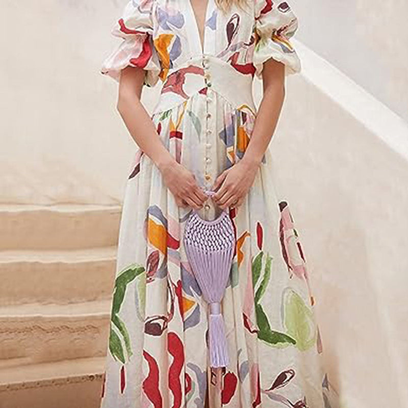Elegantes und bequemes Sommerkleid für stilvolle Auftritte