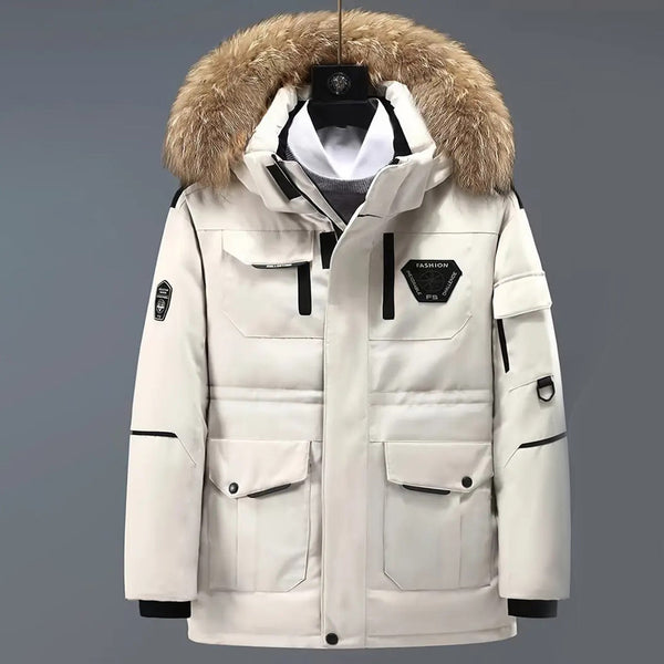 Warme Jacke für stilbewusste Männer
