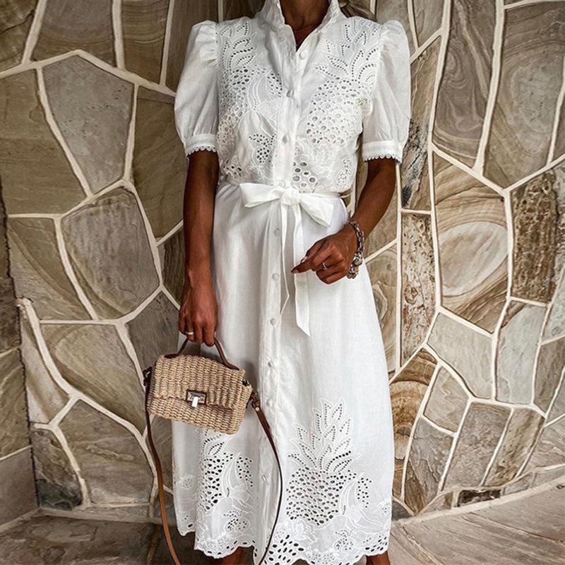 Elegantes und leichtes Maxi-Kleid für den Sommer