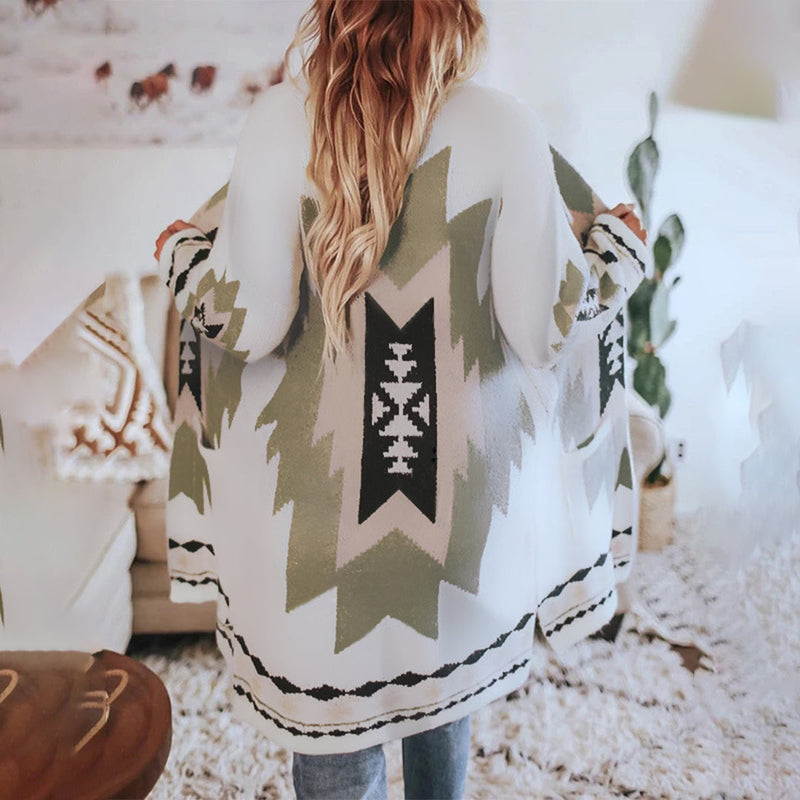Warmes und elegantes Strickjacke