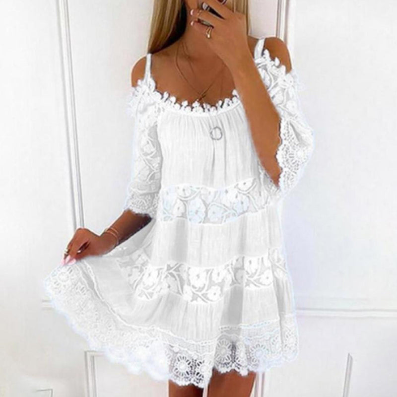 Elegantes Kleid mit Kalt-Schulter-Design für jeden Anlass