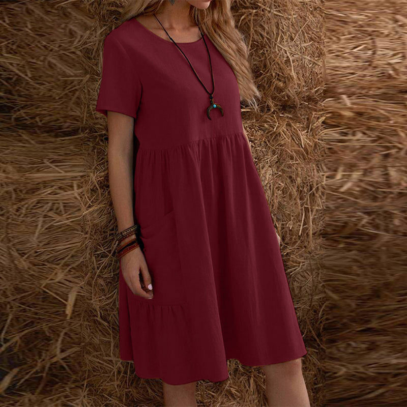 Bequeme und luftige Sommerkleid für entspannte Tage