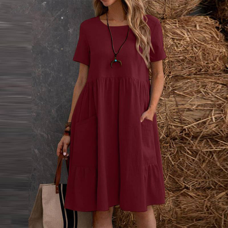 Bequeme und luftige Sommerkleid für entspannte Tage