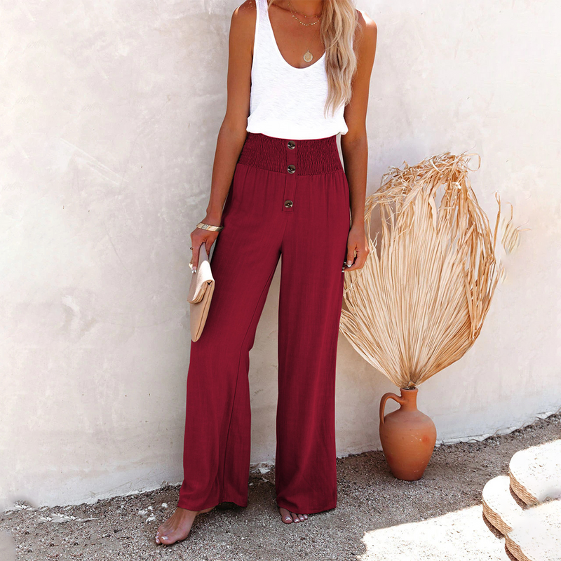 HILLA - High-Waist Weite Hose