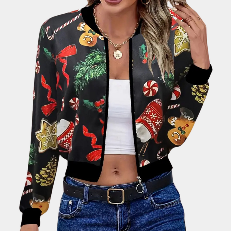 Eleganter Weihnachtsmantel für Damen
