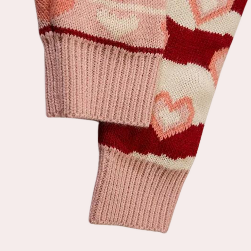 Elegante Herrenpullover in Rot
