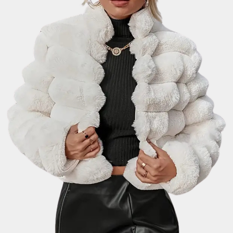 Warmes und elegantes Damenjacke