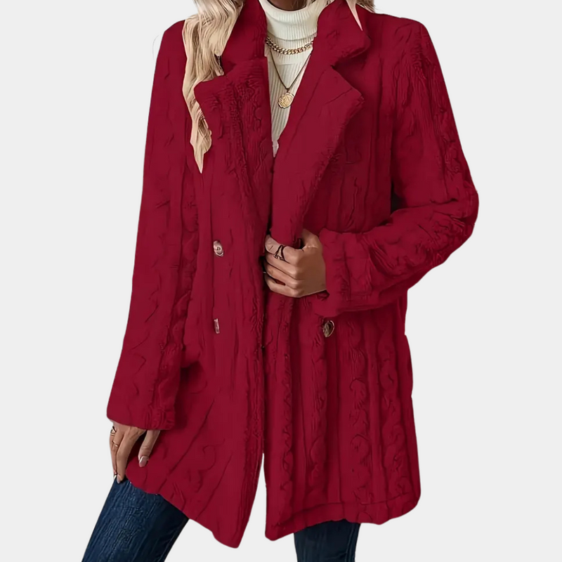 Warmer, stylischer Wintermantel für Damen