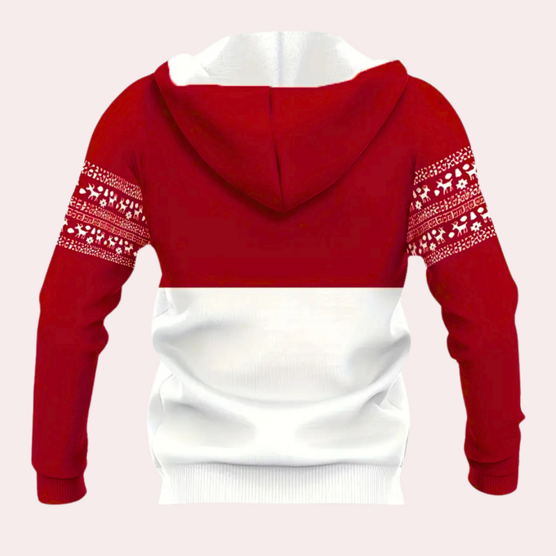Warmer festlicher Hoodie für Herren