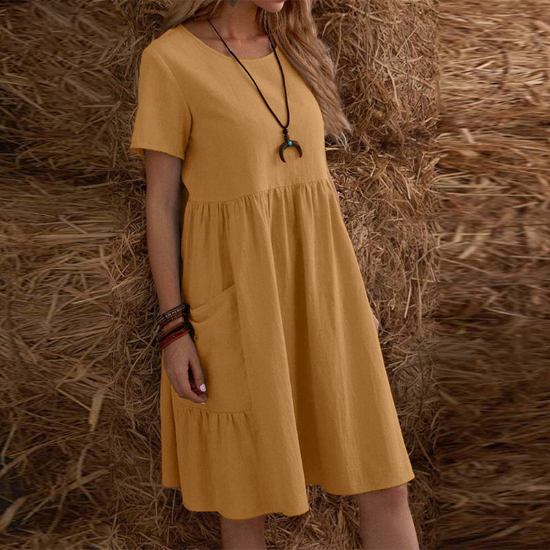 Bequeme und luftige Sommerkleid für entspannte Tage