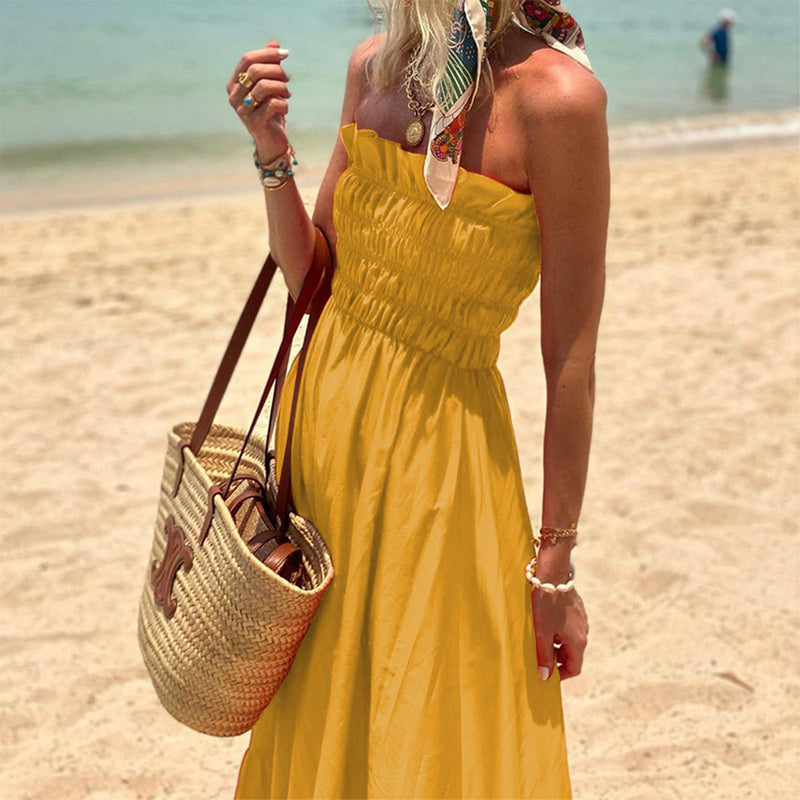 Elegantes Off-the-Shoulder Maxi Kleid für jeden Anlass