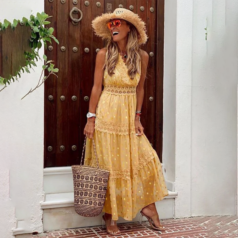 Elegantes Boho Kleid für stilvolle Sommermomente