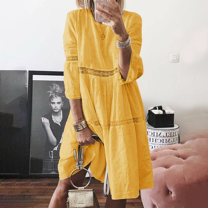 Bequeme, elegante Sommerkleid für stilvolle Anlässe