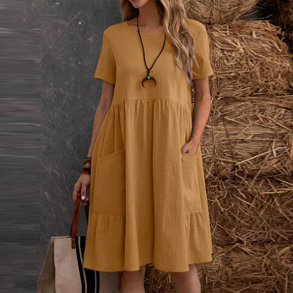 Bequeme und luftige Sommerkleid für entspannte Tage