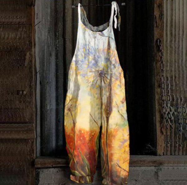 Annette - Hose mit Blumendruck Marguerite Jumpsuit