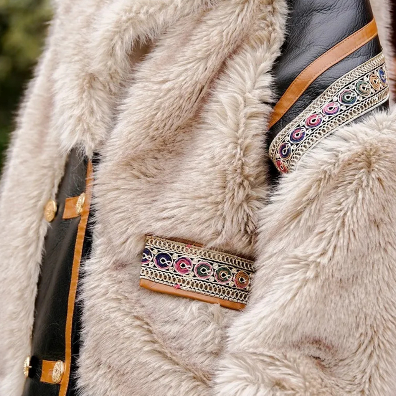 Eleganter und warmer Wintermantel für Damen