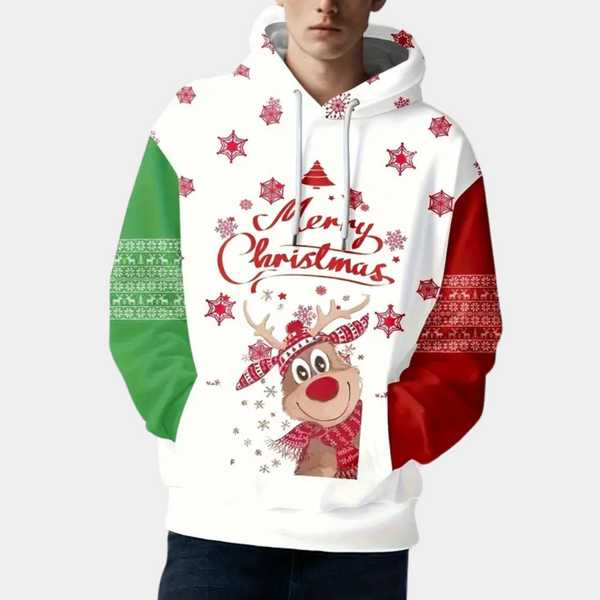 Kuscheliger und warmer Kapuzenpullover für Männer