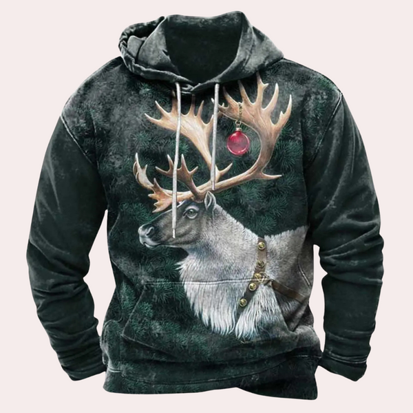 Warmes und elegantes Herrenhoodie
