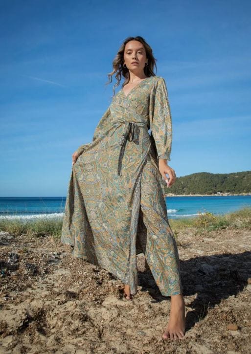 Kuscheliges | Wickelkleid im Stil - Stilvolles Wickelkleid für einen zeitlosen Look für dich