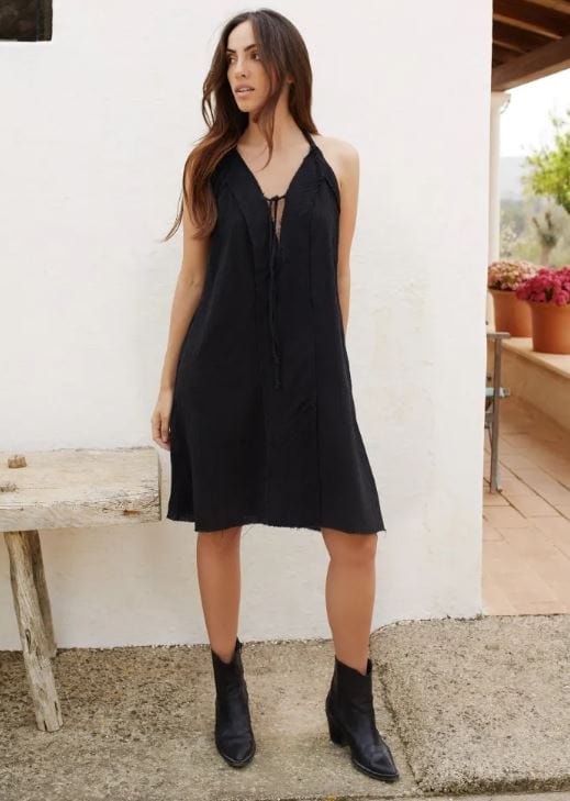 Boho Midi Kleid - Stilvolles Boho Kleid mit Fransen für einen eleganten Look