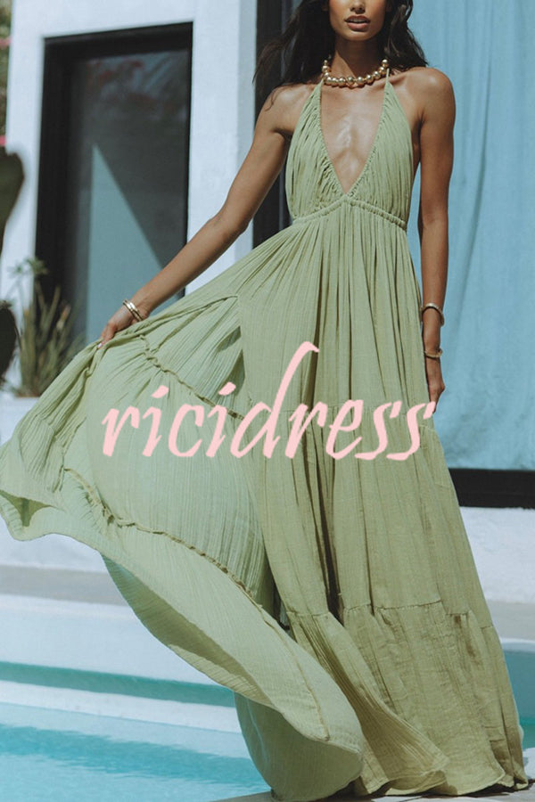 Elegantes Maxikleid mit Weichem Stoff