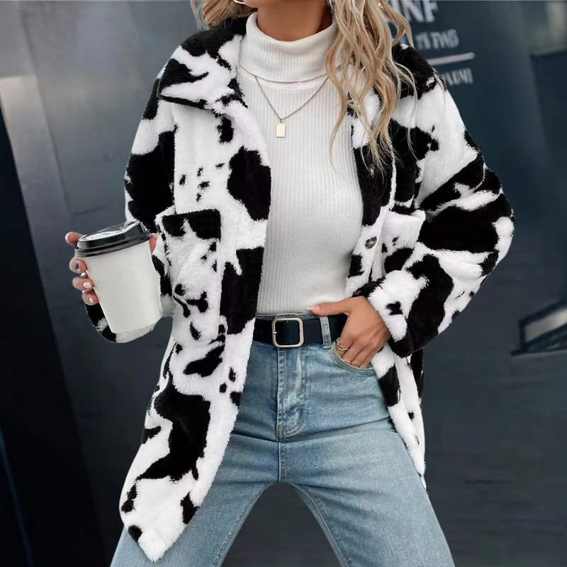 Warme und stilvolle Winterjacke für Damen