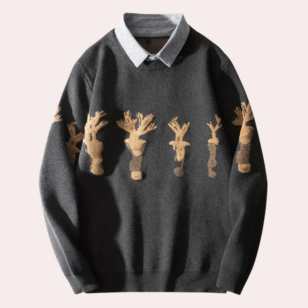 Warme und bequeme Herrenpullover