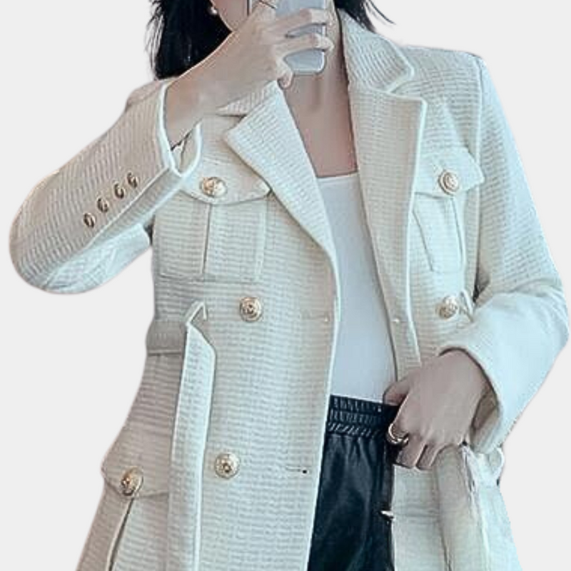 Elegante und warme Damenjacke