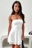 Elegantes Heidi -Strapless Miniröhrenkleid für Frauen