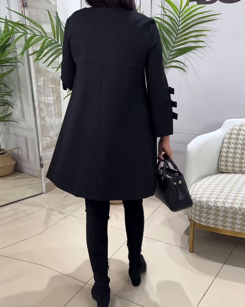 Kuscheliges | Casual Kleid mit langen Ärmeln für dich
