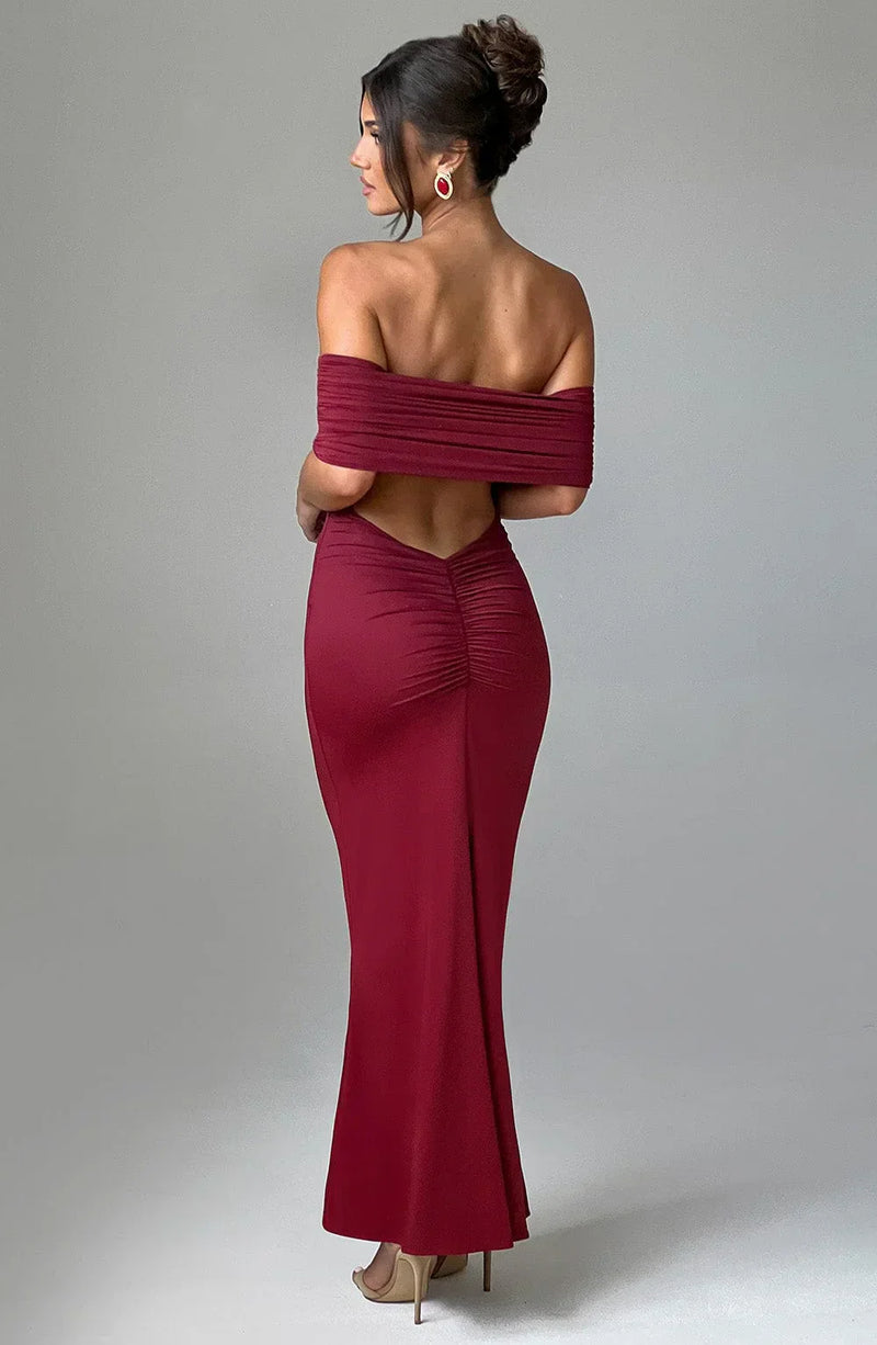Elegantes Maxikleid mit fließendem Design für Frauen