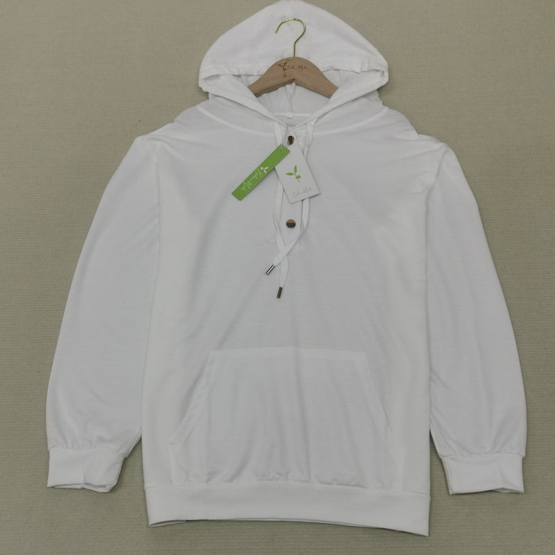 Edda - Immer besser weißer Hoodie