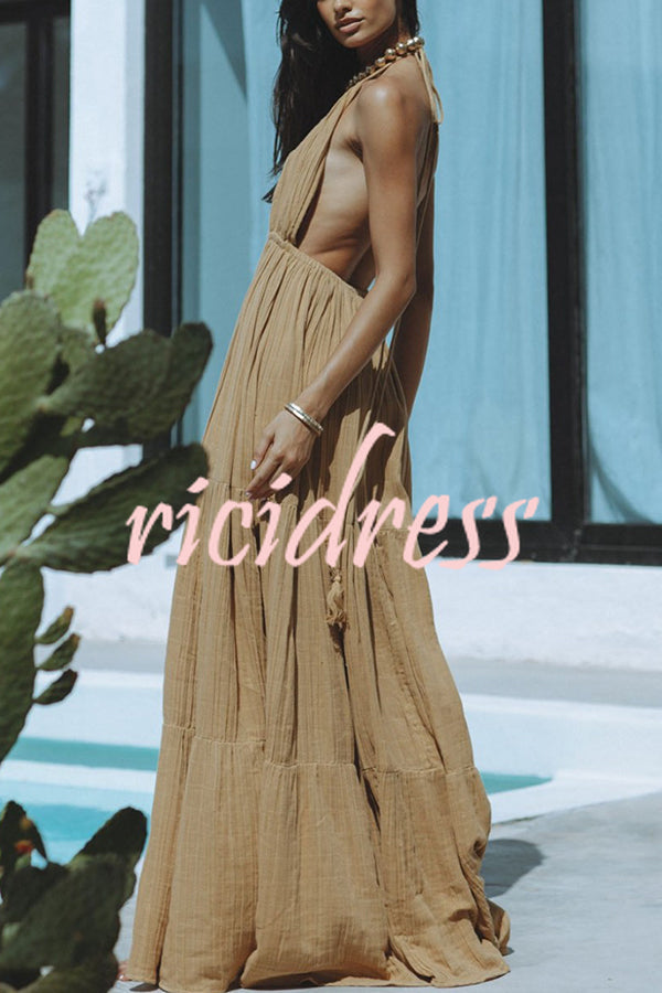 Elegantes Maxikleid mit Weichem Stoff