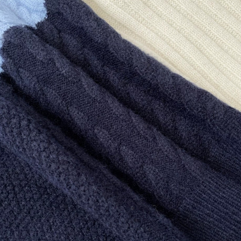 Elegante Warme Strickpullover für Herren