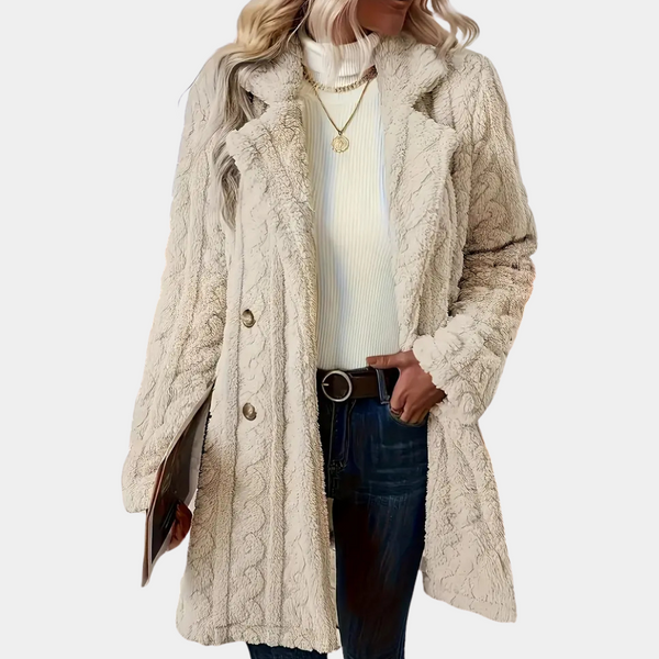 Warmer, stylischer Wintermantel für Damen