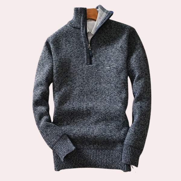 Bequeme warme Ripp-Hoodie für Herren