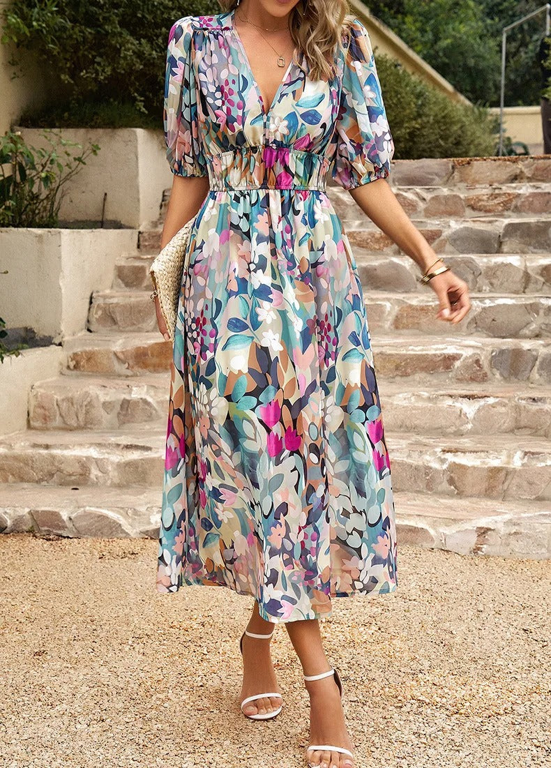 Elegantes Midikleid